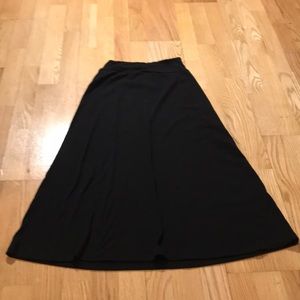 Long Black Skirt